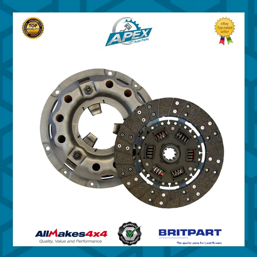 9" PLATE & COVER CLUTCH KIT FOR LAND ROVER SERIES 2A - PART NO DA2369