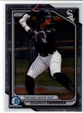 Eduardo Herrera Chicago White Sox 2024 Bowman Chrome Draft **