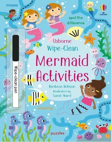 Wipe-Clean Mermaid Activities by Kirsteen Robson