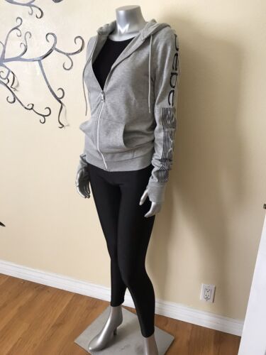 NWT BEBE SPORT LOGO WOMEN'S ZIP UP HOODIE JACKET SIZE S - Picture 2 of 12