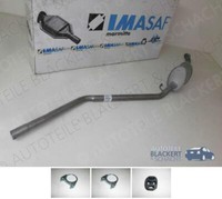 Imasaf Auspuff Mitteltopf Msd FüR Fiat Panda / Lancia Y10