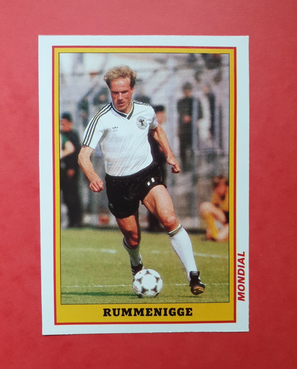 KARL-HEINZ RUMMENIGGE RFA Bayern Football Rookie Card Mondial (Antbl38