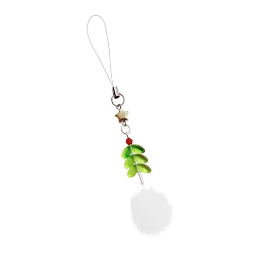 Acrylic Leaves Designs Bead Decorations Phone Hanging Pendant for Holiday Decors - Zdjęcie 4 z 10
