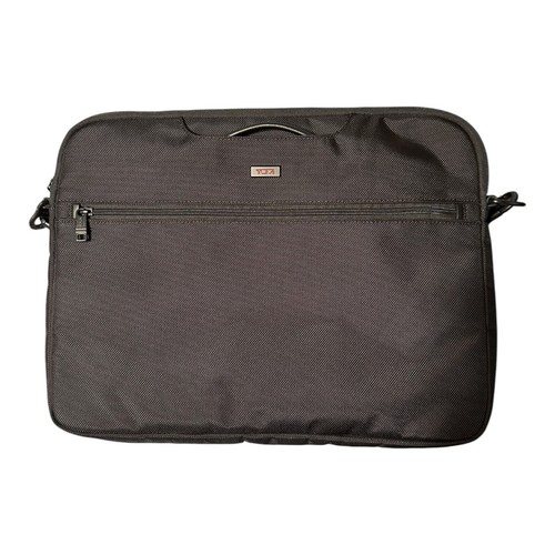 Tumi 2Way Balistic Black Nylon Alpha Computer Briefcase Business Crossbody Bag - Photo 13/13