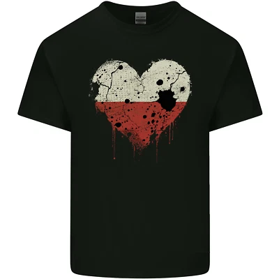 T-Shirt Enfant Jour Du Football Drapeau De La Pologne - Photo 1/2