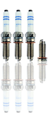 3x BOSCH ZÜNDKERZEN PLATINUM IRIDIUM 0241145525 YA5NII3320 FÜR AUDI SEAT SKODA 