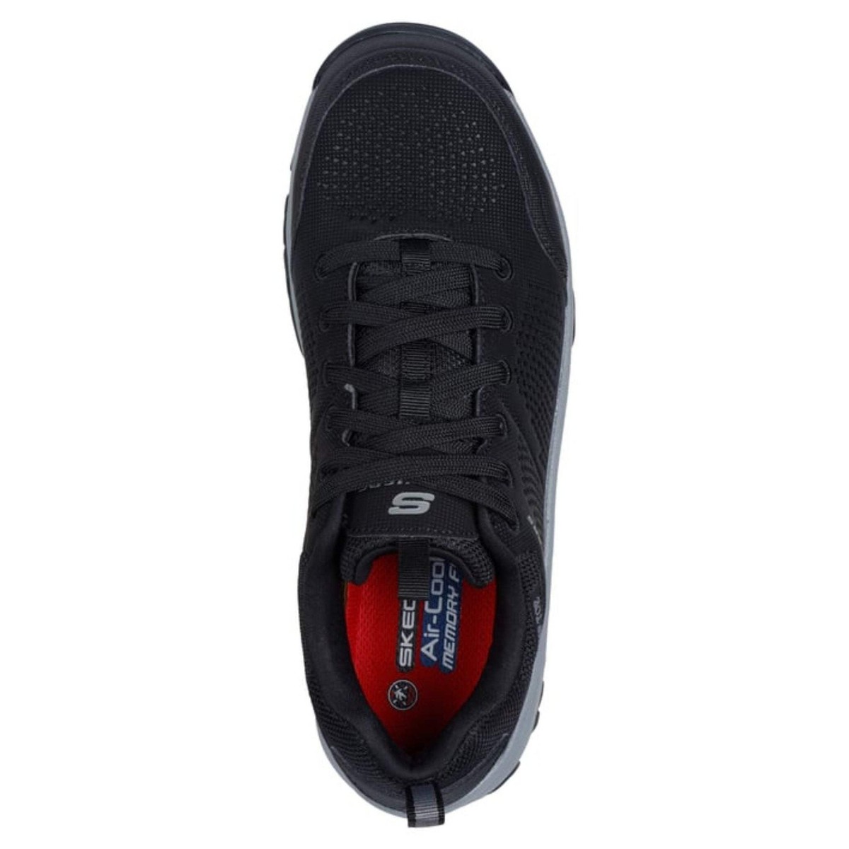 Skechers Men's 200247 Relment- Byrin Black Safety Toe Metal Free