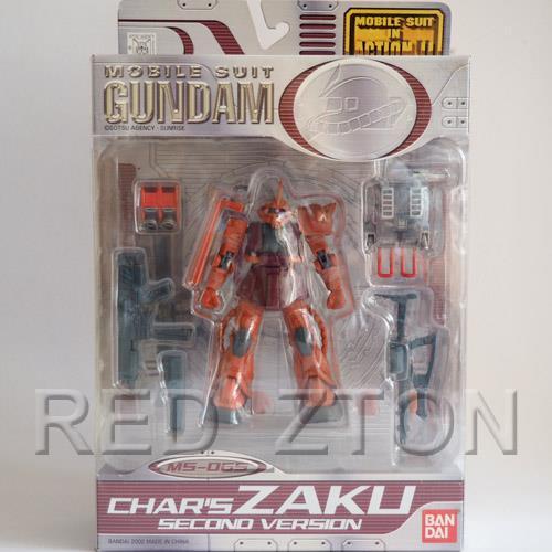 モビルスーツインアクション　ＭＳＩＡ DOM、CHAR’S ZAKU Bandai Gundam 0079 Mobile Suit In Action MSIA Char's Zaku II