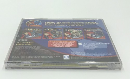 Carmen Sandiego's Think Quick Challenge - 1999 Windows/Mac Computer Software CD - Picture 5 of 5
