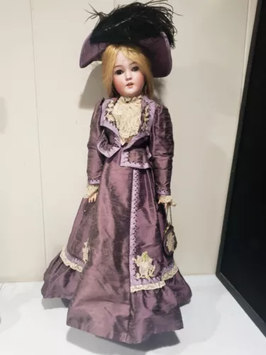 22" Simon & Halbig 1159 Antique German Bisque Gibson Girl Lady Doll
