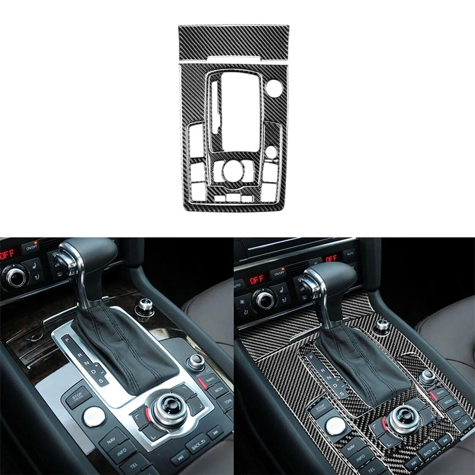 Kits de fibra de carbono real 60 piezas cubierta interior completa para Audi Q7 4L 2007-2015 Foto 2 de 4