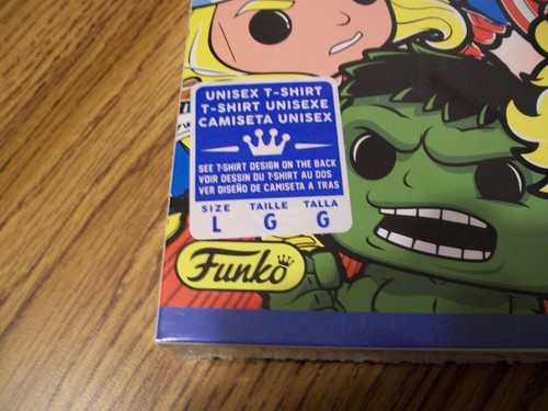 Camiseta Funko Marvel Unisex 80 Años Manga Corta, Talla Grande, Objetivo, Nueva en Caja - Imagen 2 de 3
