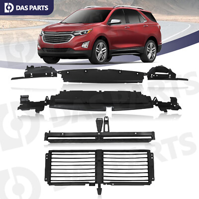 Radiator Grille Shutter&Air Baffle For 2018-2024 Chevrolet Equinox GMC Terrain