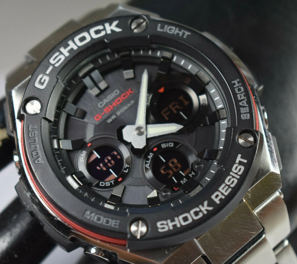 Casio Tough Solar G-SHOCK G-STEEL GST-S100D-1A4 (5445) Men's Watch