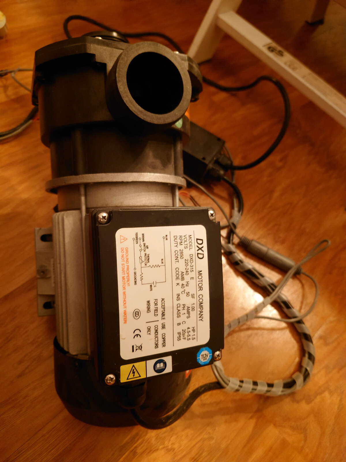 DXD 315E Pumpe Whirlpool Wellness Badewanne Dampfdusche aus Grande Home WS111