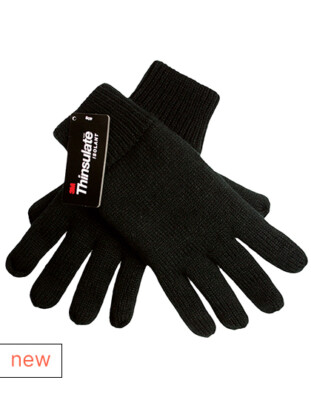 Printwear Thinsulate Gloves C1869 Strickhandschuhe Polyacryl schwarz 