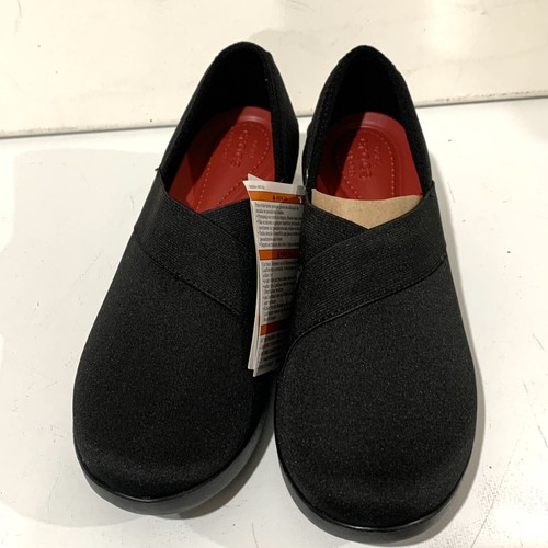 Crocs Busy Day Stretch Asym Keilabsatz schwarz Größe 9 Damen neu mit Etikett KOSTENLOSER VERSAND - Bild 4 von 5