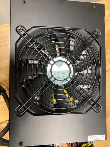 SilverStone SST-ST1500 Zasilacz ATX 1500W Silver 80 PLUS Przetestowany i działający - Zdjęcie 5 z 5