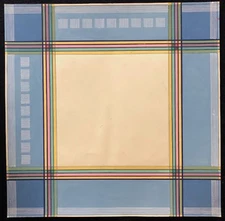 Geometric Abstraction Art Deco Period Gouache Mid 20th Century France