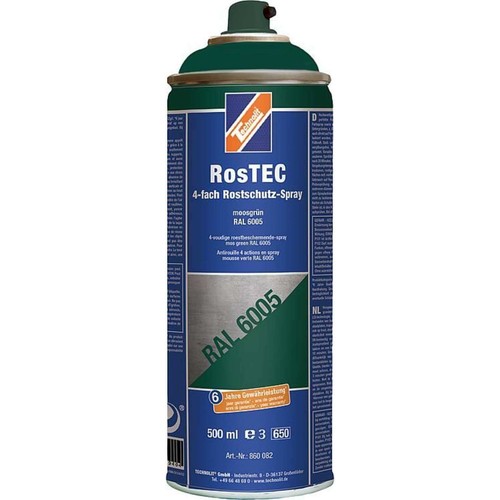 TECHNOLIT Rostschutz Spray RosTEC 4-Fach, Farbspray Korrosionsschutz Grundierung - Bild 7 von 13