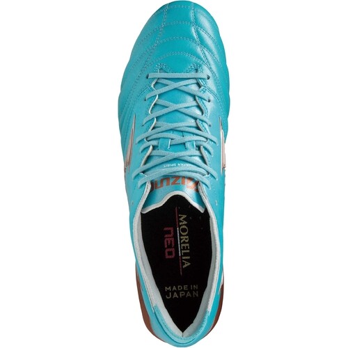 MORELIA NEO 3 AZULBLUE 25.5センチ Mizuno Soccer Cleats MORELIA NEO 3 III JAPAN Azure Blue Pack