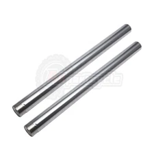 2pc Front Fork Tubes 49x650mm For Harley Dyna Fat Bob FXDF Street Bob FXDB 08-17
