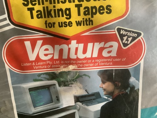VINTAGE IBM COMPUTER LEARNING SOFTWARE - VENTURA VERSION 1.1 AUDIO TAPES MANUAL - 第 8/11 張圖片