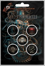 Image of Meshuggah - Violent Sleep of Reason Button Set Badge Pack NEU & OFFICIAL!