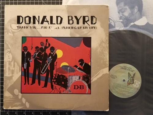 DONALD BYRD Thank You...For F.U.M.L. LP 1978 1. PRESSE mit INNER Funking Up My