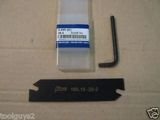 TMX GTN-2 DOUBLE END INDEXABLE CUT OFF BLADE .065"x1.02" TOOLMEX "NEW"