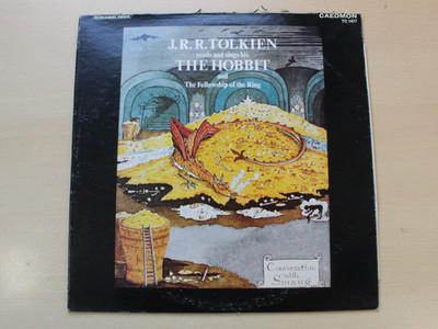 JRR Tolkien/Reads & Sings His The Hobbit & Fellowship Of The Ring/1975 LP/EX