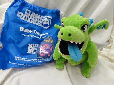Supercell Clash Bebe Dragon Clash Royale Peluche Clash Of Clans