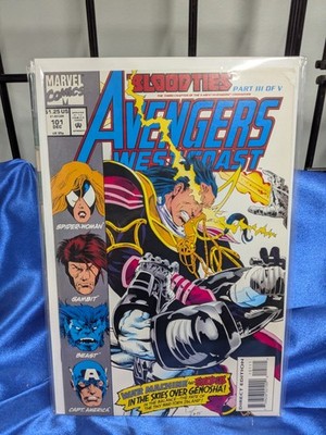 Avengers West Coast #101 (Marvel Comics December 1993) We Combine. We Pack Well.