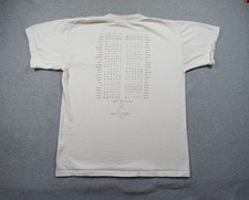 Vintage Unicode Shirt Mens Medium White Tech Tee Apple Computer Typography Font