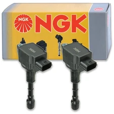 2 pc NGK 49023 U5128 Ignition Coils for UF550 UF-550 IGC0003 IC630 GN10244 cj