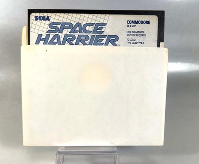 Commodore 64: SPACE HARRIER Disk - Tested & Works - Modded/READ -