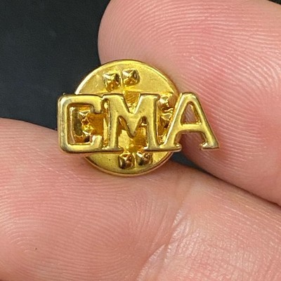 VTG CMA Certified Medical Assistant Uniform Hat Lapel Pin 