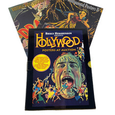 Hollywood Posters Auction Catalogs Lot Hershenson Slipcase Set + Feldman I & II