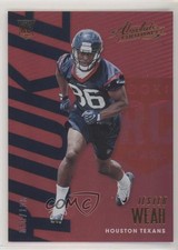 2018 Panini Absolute Rookie Spectrum Red 58/100 Jester Weah #144 2qw
