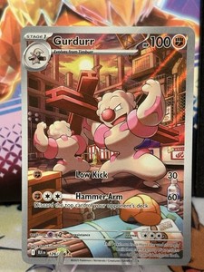 Pokémon TCG Gurdurr Black Bolt 126/086 Pokemon Illustration Rare