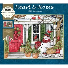 Lang Companies,  Heart and Home Special Edition 2026 Wall Calendar by Susan Wing