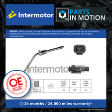 Exhaust Temperature Sensor fits OPEL CORSA E 1.3D Before DPF 2014 on Intermotor