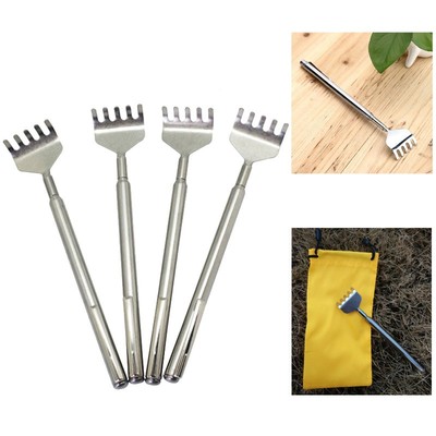 Klaue Massagegerät Extendable Handy Portable Back Scratcher Metal Pen Clip heiß