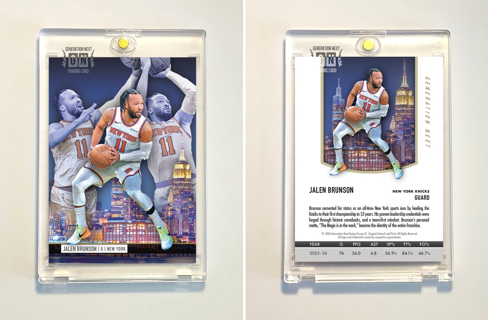 Jalen Brunson / Knicks / Generation Next