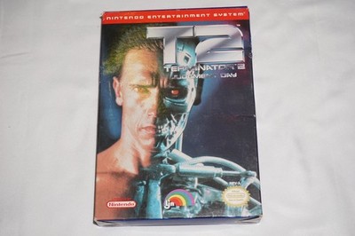 T2 Judgment Day Terminator 2 (Nintendo NES) Complete in Box w/ Reg CIB