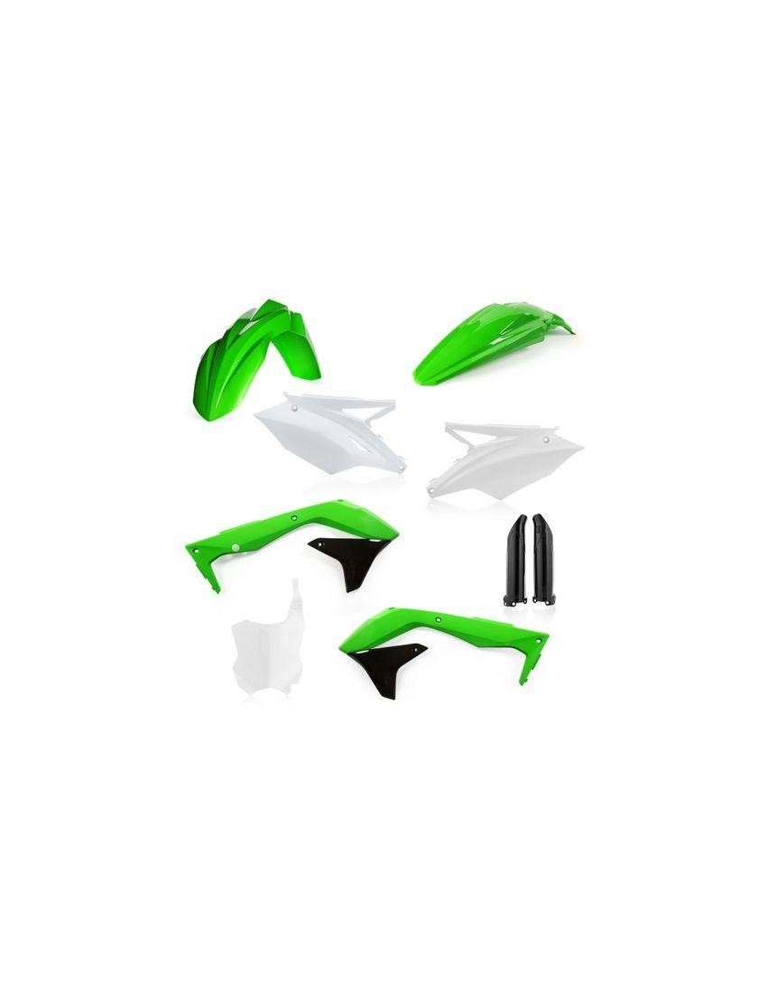 Fairing Set Plastic Set Plastic Kit Fits Kawasaki KXF 450 2018 GR-White