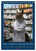 Peter Ruebsamen | Funny Animals In A Pharmacist Outfit (Desk Calendar 2026...