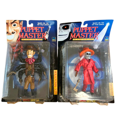 Puppet Master Blade Six Shooter Set of 2 Red Coat Gold Gun Japan Exclusive Rare