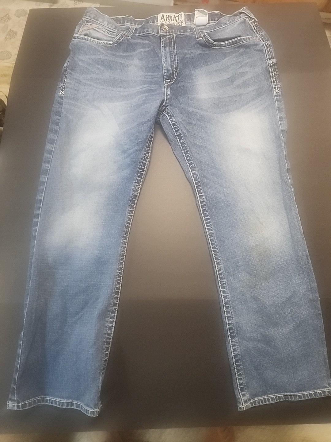 S 42x32 Blue Denim Relaxed Fit