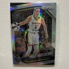 2025 Panini Prizm WNBA Paige Bueckers Dallas Wings Rookie Silver Basketball Card